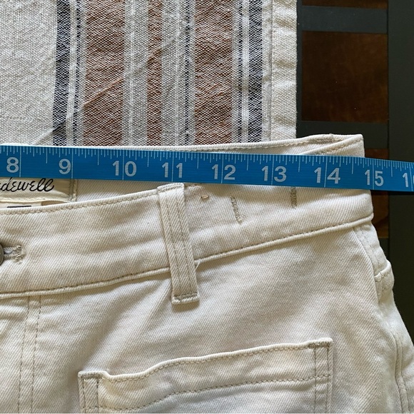 Madewell White Cream The Perfect Vintage Wide Leg Jeans 29 - Picture 13 of 16